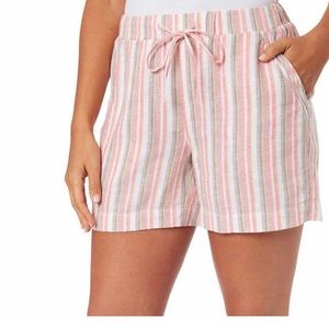 Briggs New York Womens Linen Shorts NWT